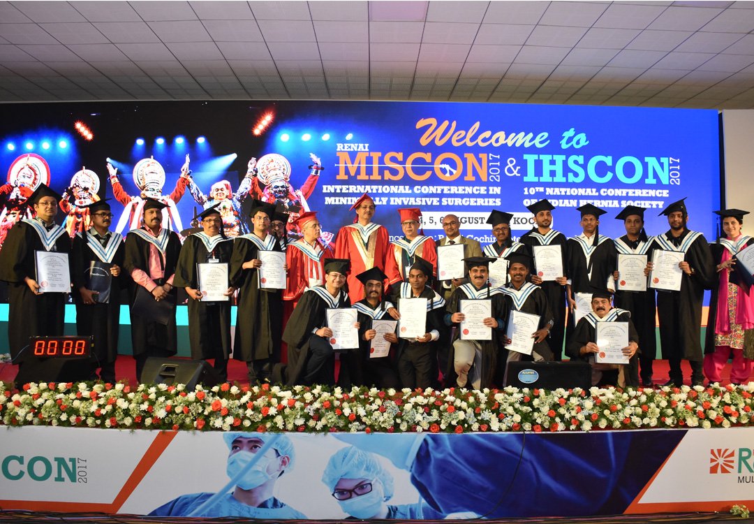 Fellowship in Laparoscopic Hernia Surgery - 2017 Certificate Distribution